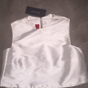 Monique Lhuillier sleeveless top